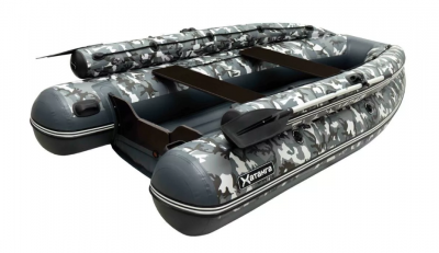 Лодка ПВХ Хатанга PRO-330 НДНД фальшборт камуфляж моторная Лодка ПВХ Хатанга PRO-330 НДНД фальшборт камуфляж моторная