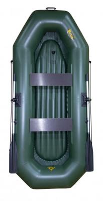 Лодка гребная ПВХ надувная Инзер 2 (240) НД