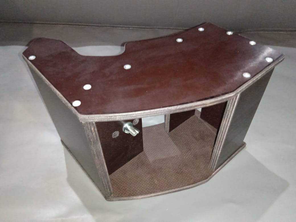 Подставка под эхолот с АКБ на лик-паз 2