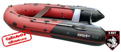 Лодка ПВХ Хантер 420 ПРО моторная Лодка ПВХ Хантер 420 ПРО моторная