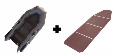 Лодка ПВХ Big Boat T 280 с пайолом моторная